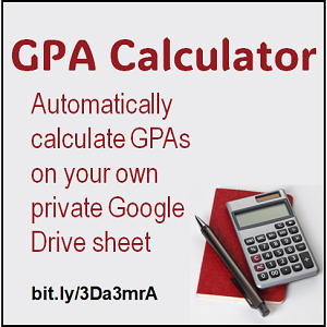 Ad for a $3 online GPA calculator
